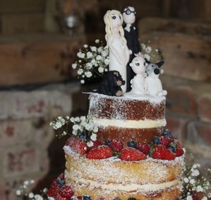 lovely wedding cake