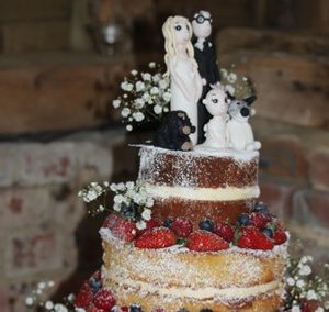lovely wedding cake